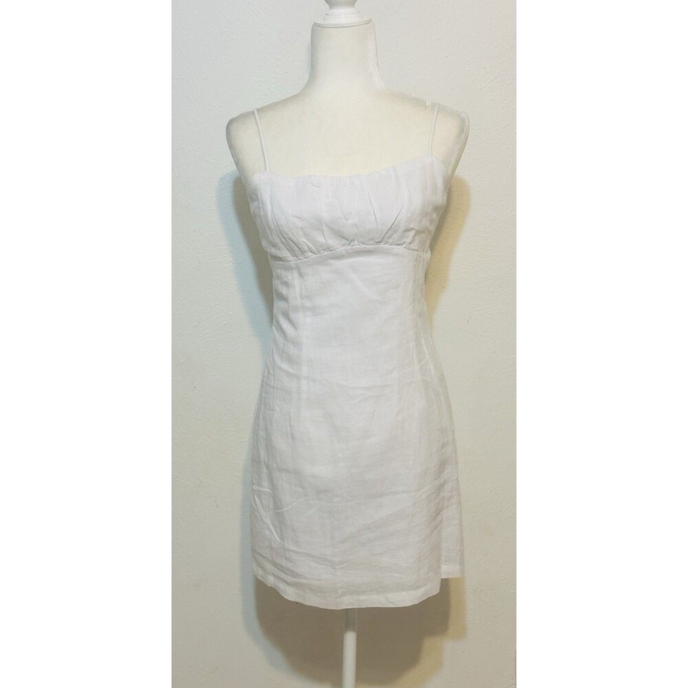 Anthropologie NIA Women Size M Spaghetti Strap Mini Dress Lined Feminine